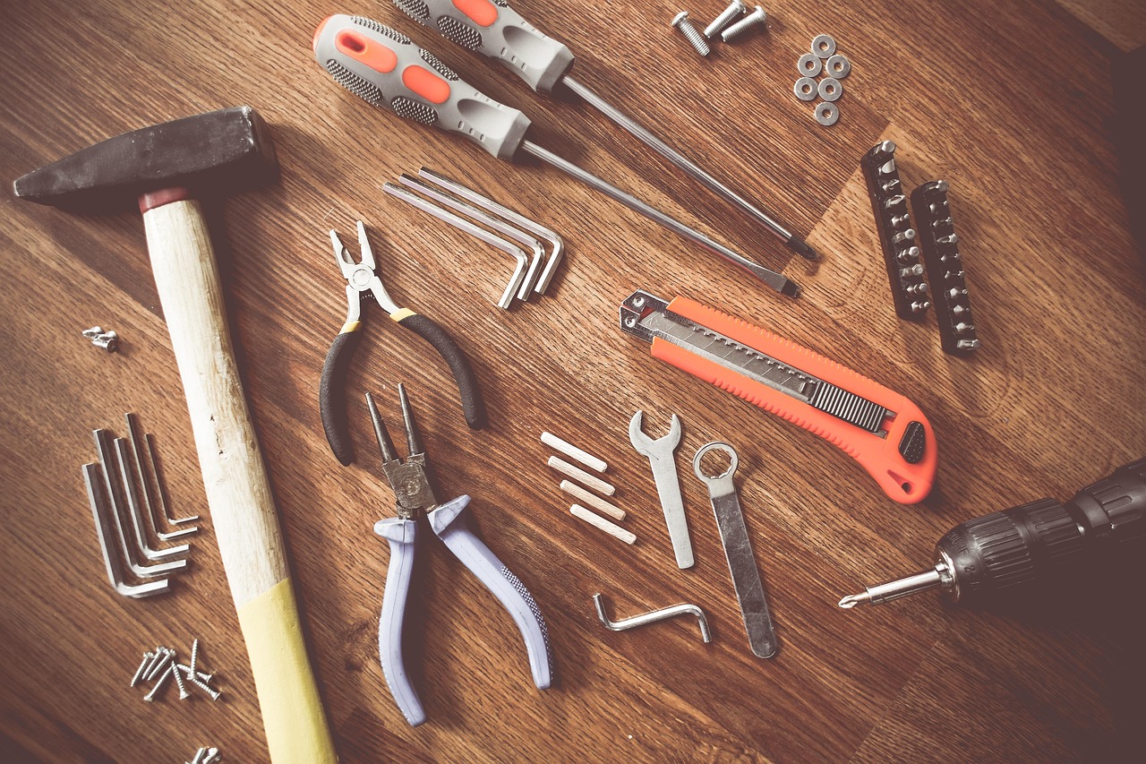 Hand tools collection