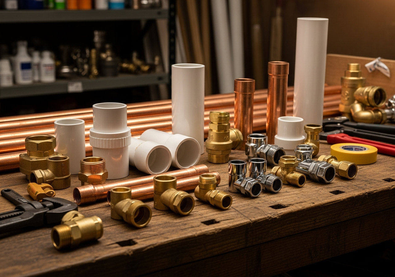 Plumbing supplies and fittings